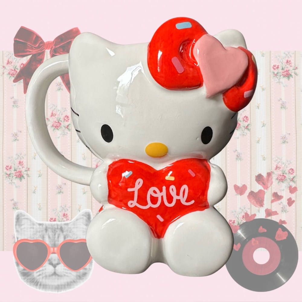 ♥️ Full body Hello Kitty Valentines Day mug ♥️
